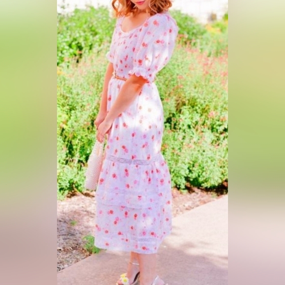 LoveShackFancy Floral Maxi Dress - Picture 11 of 15